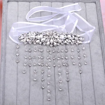 Nové svadobné náramok svadobné náramok reťaze krištáľ remienok šperky rameno reťazca svadobné šaty, doplnky, náramky pre ženy
