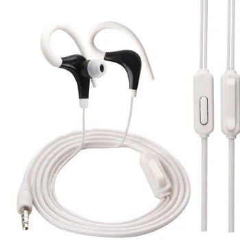 Nové Ucho Slúchadlá Outdoor Športové Slúchadlá Káblové pripojenie MP3 Headset Noice Zrušenie Slúchadiel pre iPhone Samsung Xiao