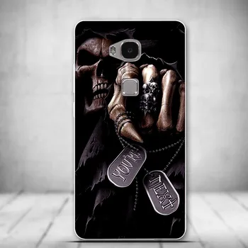 Nové Veci, pre Huawei Honor 5X Prípade Silikónové Mäkké TPU Prípade Maľovanie Kryt Ochranu mobilného Telefónu Taška Prípadoch Kryt na huawei honor 5X