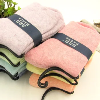Nové Veľkoobchodné Zime Teplé Pevné Candy Farby Ponožky Nový Dizajn Krásne Roztomilé dámske Ponožky Calcetines Japonskom Štýle