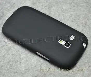 Nové Vysoko kvalitné Čierna TPU Matný Gél Pleť puzdro Pre Samsung Galaxy S3 Mini i8190