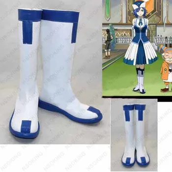 Nové Víla Chvost cosplay topánky Juvia.Lockser Anime Topánky vysokej kvality, šité na Mieru,