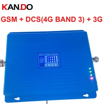 Nový 23 dbm 65dbi možnosť využívať tri pásma GSM 900 1800MHZ 2100MHZ booster repeater 4g DCS repeater 3G booster gsm repeater GSM BOOSTER 4G band 3