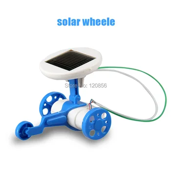 Nový 6 v 1 DIY solárna hračka kit robot veterný mlyn lietadlo auto vzdelávacie solárne Zostavy Novinka solárna roboty Pre Dieťa chlapec grile Darček
