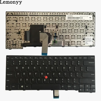 Nový AMERICKÝ klávesnice Thinkpad Edge E450 E455 E450C W450 04X6181 Black NÁS notebooku, klávesnice