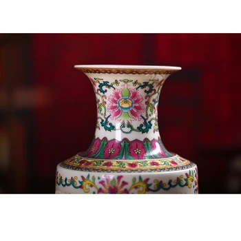 Nový Dizajn Starožitné Jingdezhen Čína Keramická Váza Čínsky Prebodol Váza Na Vianočný Darček