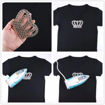 Nový dizajn Škvrny s DMC Triedy rýchlu opravu drahokamu Ručné Železa-na plátno T-shirt ladies Bunda príslušenstvo kvetinový LUXUSNÉ DIY patch
