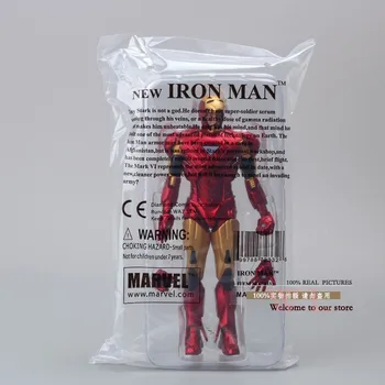 Nový Iron Man 3 Akcia Obrázok Superhrdina Iron Man Známky 42 PVC Obrázok 20 cm Hračka Chritmas Darček HRFG063