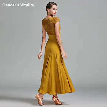 Nový latinský Šaty Spoločenský Tanec Šaty Najnovší Dizajn Žena Moderné Valčík Tango Tanečné Šaty/standard Spoločenský Kostým Súťaž
