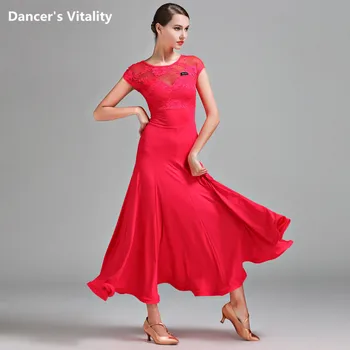Nový latinský Šaty Spoločenský Tanec Šaty Najnovší Dizajn Žena Moderné Valčík Tango Tanečné Šaty/standard Spoločenský Kostým Súťaž