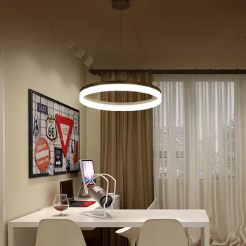 Nový Moderný Prívesok, Svetlá Kuchyňa, Obývacia Dinging Izba Svietidlá LED Závesné Lampy, Svietidlá Stmievateľné S ovládaním AC90-260V