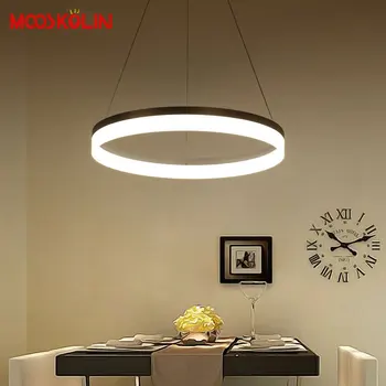 Nový Moderný Prívesok, Svetlá Kuchyňa, Obývacia Dinging Izba Svietidlá LED Závesné Lampy, Svietidlá Stmievateľné S ovládaním AC90-260V