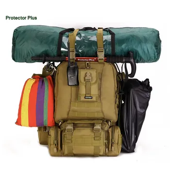 Nový odsek 50 l veľký batoh cestovné vojenské zmes batoh high grade kamufláž wearproof Notebook pánske tašky