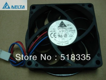 Nový, originálny Delta AFB0712HHB 7 CM 70 MM 7015 70*70*15 MM DC12V 0.45 tri-wire ventilátor Výroba Záruka