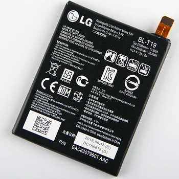 NOVÝ, Originálny LG BL-T19 Interná Batéria Pre LG Nexus 5X H791 H798 H790 BLT19 2700mAh