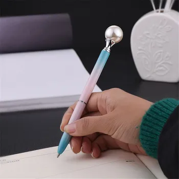 Nový pearl kovové guličkové pero školy kancelárske potreby kancelárske písacie potreby darčeky pero kráľovná žezlo pero