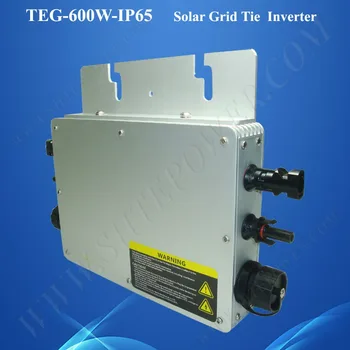 NOVÝ produkt 22-50VDC na 180-260VAC nepremokavé 24v 600w solárny panel micro invertor siete kravatu pre domáce použitie 600w