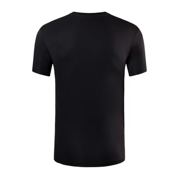 Nový Príchod 2017 mužov Designer T Shirt Bežné Rýchle Suché Slim Fit Košele, Topy & Tees Veľkosť S M L XL LSL069
