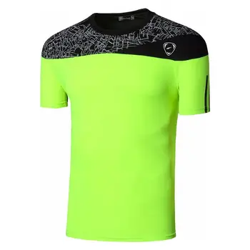 Nový Príchod 2017 mužov Designer T Shirt Bežné Rýchle Suché Slim Fit Košele, Topy & Tees Veľkosť S M L XL LSL171