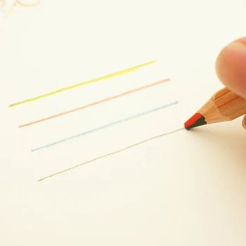 Nový príchod farba core ceruzka rainbow ceruzka graffiti ceruzka špeciálne pero na písanie a maľovanie vo farbe 6403