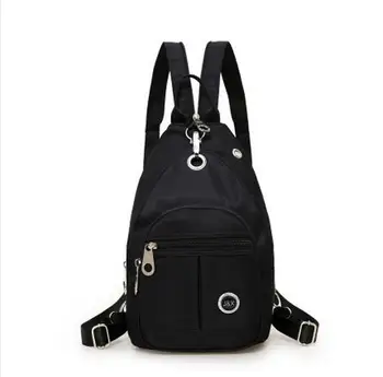 Nový Príchod Multi-use Žien batoh!Hot-predaj Nylon double-ramenný Hasp batoh Lady tašky cez Rameno hrudníka dopravcu typ umenia