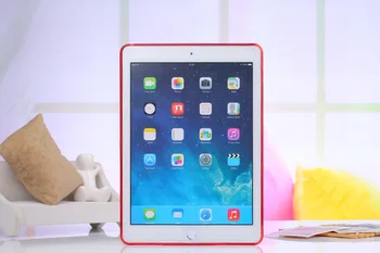 Nový Príchod Ultra Tenký Tablet Späť puzdro Pre Apple iPad Vzduchu 2 Krištáľovo Priehľadné Kremíka TPU Mäkké pre iPad 6 A1566+dotykové Pero