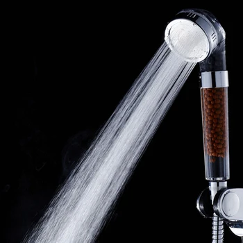 Nový Sprchový Filter Aniónové Turmalín Preplňované Super Úspora Vody Sprchové Ručné Sprchy Spa Filter