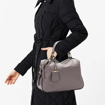 Nový top originálne kožené kabelky pre ženy dámy módne tašky cez rameno, jemnú pokožku bežné kapsičky násobne okraji žena crossbody balenia