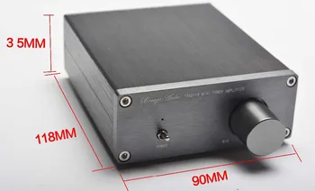 NOVÝ Vietor Audio HiFi Triede 2.0 Audio Stereo Digitálny Zosilňovač TPA3116 Pokročilé 2*50W Mini Domov Hliníková konštrukcia amp