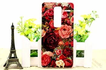 Nový Vzor, Pevný Kryt puzdro Pre LG Trieda LG Nulová H740 F620 H650 diy maľované krásne kvety Dizajn Späť Prípadoch ping