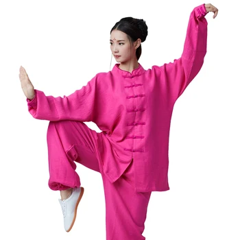 Nový Vzor, Tai Chi Jednotné Dlhý Rukáv Boxing Oblečenie Wushu Kung Fu bojové Umenie Výkon Farby Biela modrá zelená ružová