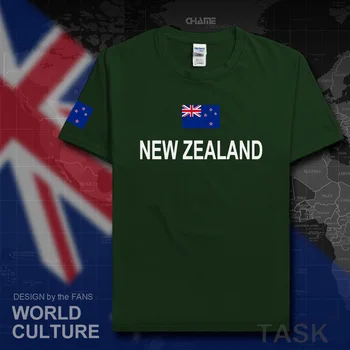 Nový Zéland mens t tričko fashion 2017 jersey Zealander národov bavlna t-shirt stretnutie fitness oblečenie značky tee vlajkou krajiny, NZ