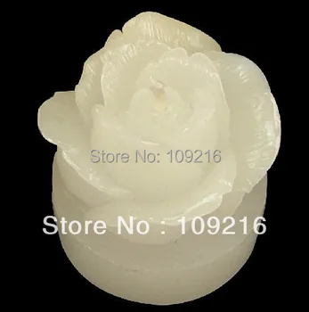 Nový Štýl 3D Malých Rose (LZ0037) Silikónové Ručne vyrábané Sviečky/Mydlo Formy Remesiel DIY Plesní