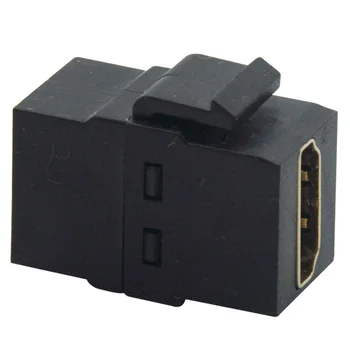 Nový Štýl keystone konektor HDMI s čierna farba