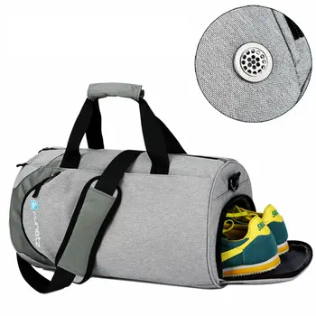 Nylon vodotesná športová taška fitness bag povolanie muža a ženy telocvični taška cez rameno surper svetlo cestovné batožiny crossbody tašky