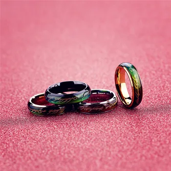 Nálada Prsteň snubný prsteň mužov Zmeny Teploty Farebné Krúžky Pre ženy