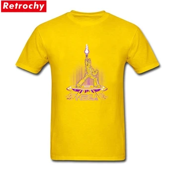 O-krku MEGA TRON T-Shirt pre Mužov s Krátkym Rukávom pánske Tričko Mužov XXXL