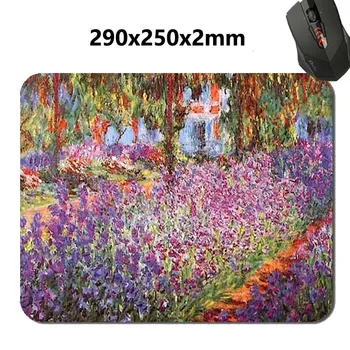 Obdĺžnik Herné Podložka pod Myš Mat Art Print Monet Umelci v Záhrade 220*180 mm*2 mm /290*250*2mStylish, odolné office príslušenstvo darček