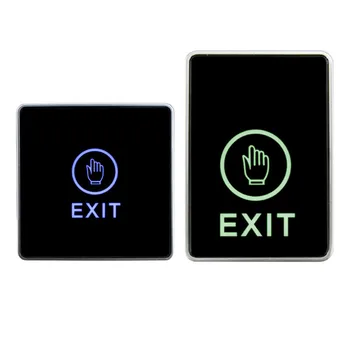 OBO RUKY dotkli Exit Tlačidlo Infračervený Senzor Žiadny Dotyk Zatlačte Prepínač Bezkontaktné Prepustenie do domáceho Dvere Access Control Systém uzamykania