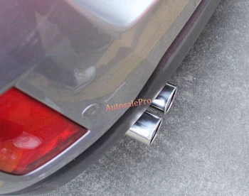 Ocele Chvost potrubie výfukové šál zásuvky koniec tip výbava kryt Pre Subaru Impreza XV Hatchback 2012-