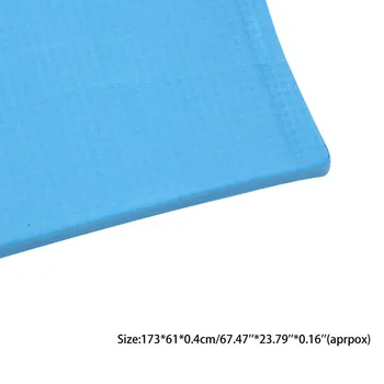 Odolné 4 mm Hrúbka Yoga Mat Non-slip Cvičenie Pad Zdravie schudnúť Fitness