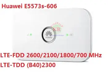 Odomknutý E5573 E5573s-606 CAT4 150M 4G LTE FDD 700/1800/2100/2600MHz TDD 2300MHz 3G WiFi Router, Bezdrôtový Mobilný Wi-Fi