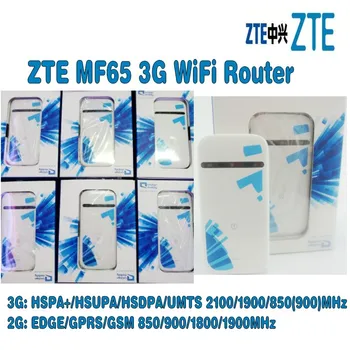 Odomknutý ZTE MF65 3G Bezdrôtový Router 3g vrecku wifi bezdrôtový router s slot karty sim prístupového bodu wifi router