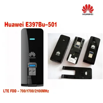 Odomknúť LTE FDD 700 1700MHZ 100mbps 4G USB Modem Huawei E397bu-501 plus anténa