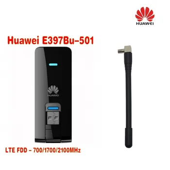 Odomknúť LTE FDD 700 1700MHZ 100mbps 4G USB Modem Huawei E397bu-501 plus anténa