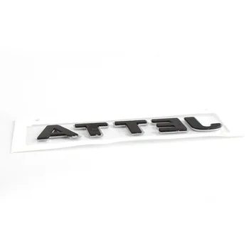 OEM Jetta Znak Zadné Veko Kufra Auta Odtlačkový Odznak Nálepka pre VW Silver Chrome