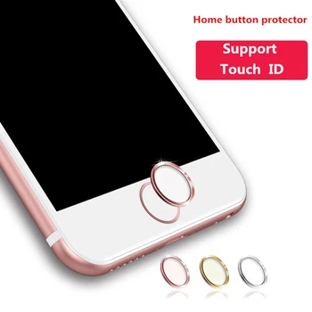 Oppselve Hliníkový Dotykový ID Tlačidlo Domov Nálepka Pre iPhone 8 7 7 6 6 Plus 5s Podporu Odtlačkov prstov Identifikácia Odomknúť Dotykový Kľúč