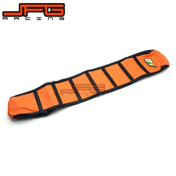 Orange Gumy Prekladané Soft-Grip Kryt Sedadla Pre KTM V EXC85 EXC125 EXC250 EXC350 EXC450 50 65 505 125 250 350 450 2003-2007