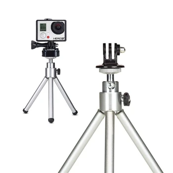 ORBMART Mini Statív Pre GoPro Hero 4 3+ 3 2 1 Xiao Yi SJCAM SJ4000 WIFI SJ5000 SJ6000 SJ7000 Športové Akčné Kamery