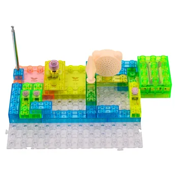 Originálne Elektronické Integrácie Stavebných Blokov 120 Zmontované Vedy A Vzdelávania Toy Model Kreatívne Darčeky